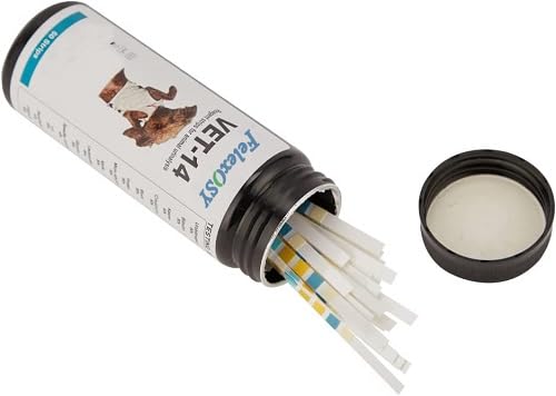 Pet Urine Test Strips - 14 Parameter, 50 Count