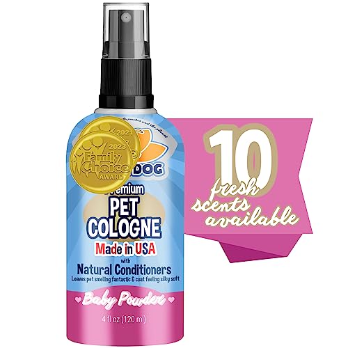 Natural Dog Cologne - Baby Powder Scent