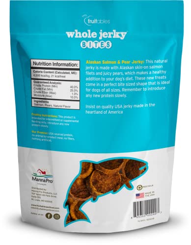 Fruitables Wild Alaskan Salmon Jerky Dog Treats