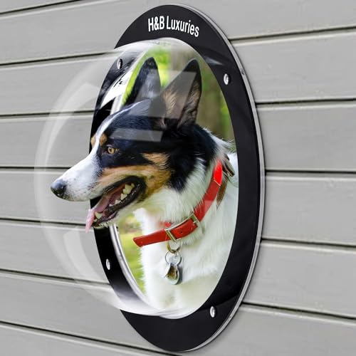 Durable Acrylic Dome Dog Window for Fence