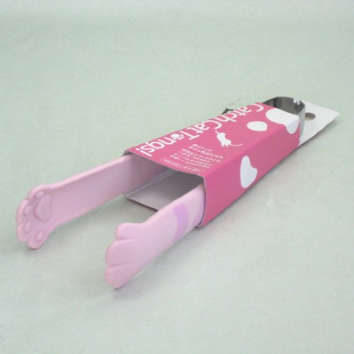 Cat Tongs - 7-Inch, Pink