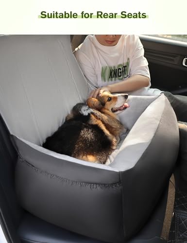 Dog Car Seat - Detachable, Washable, for Large Dogs