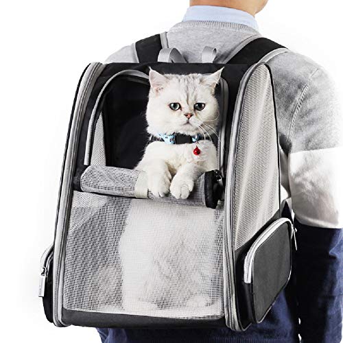 Bubble Backpack Pet Carrier - Black