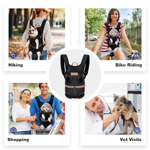 Dog Carrier Backpack - Medium, Black