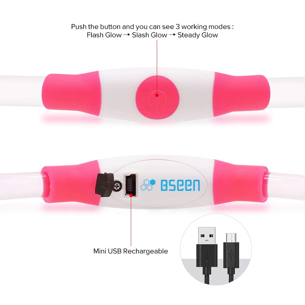 LED Dog Collar - USB Rechargeable