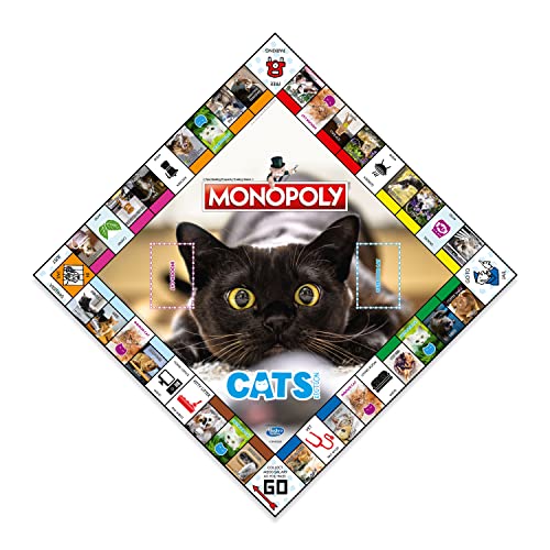 Cats Monopoly Board Game - Fun Family Game