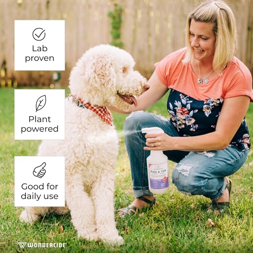 Flea, Tick & Mosquito Spray for Dogs, Cats, and Home