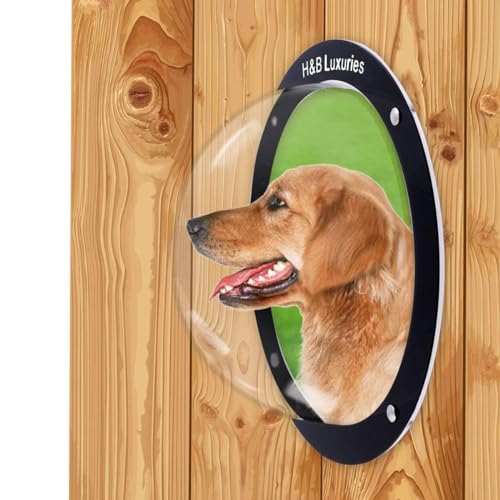 Durable Acrylic Dome Dog Window for Fence