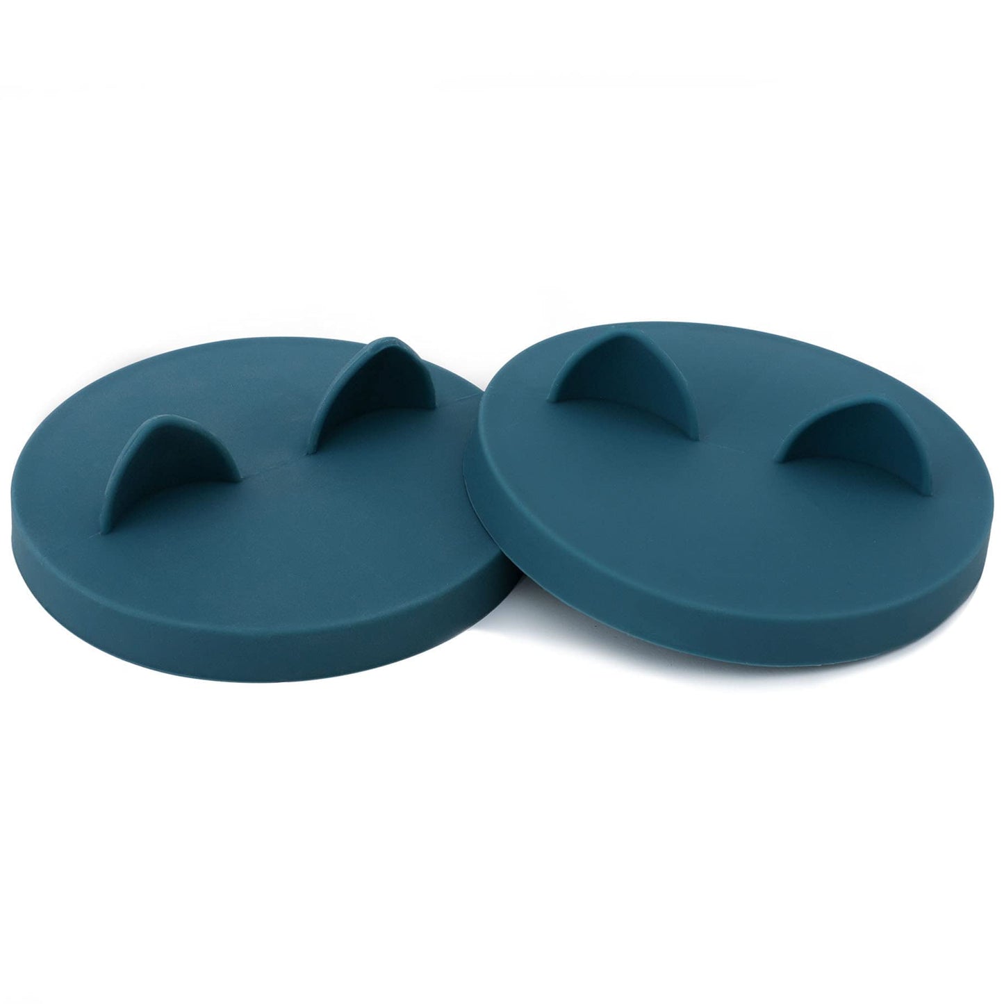 Cat Food Can Lids - 2 Pack, Dark Blue
