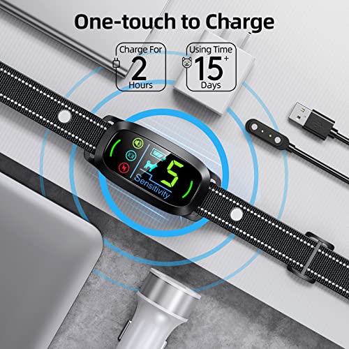 Rechargeable Bark Collar - Smart Anti-Barking