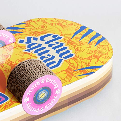 Skateboard Cat Scratcher - Indoor Cats