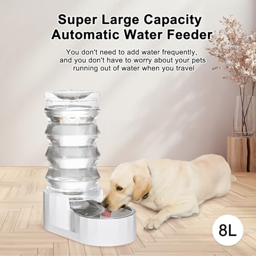 Automatic Pet Waterer - 8L, BPA-Free