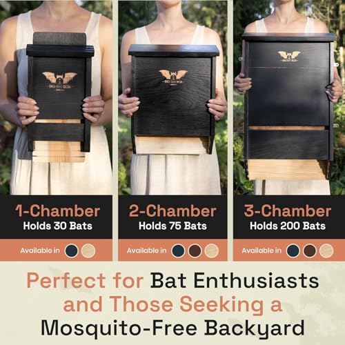 Bat House Kit - Wooden Bat Box for Outdoors