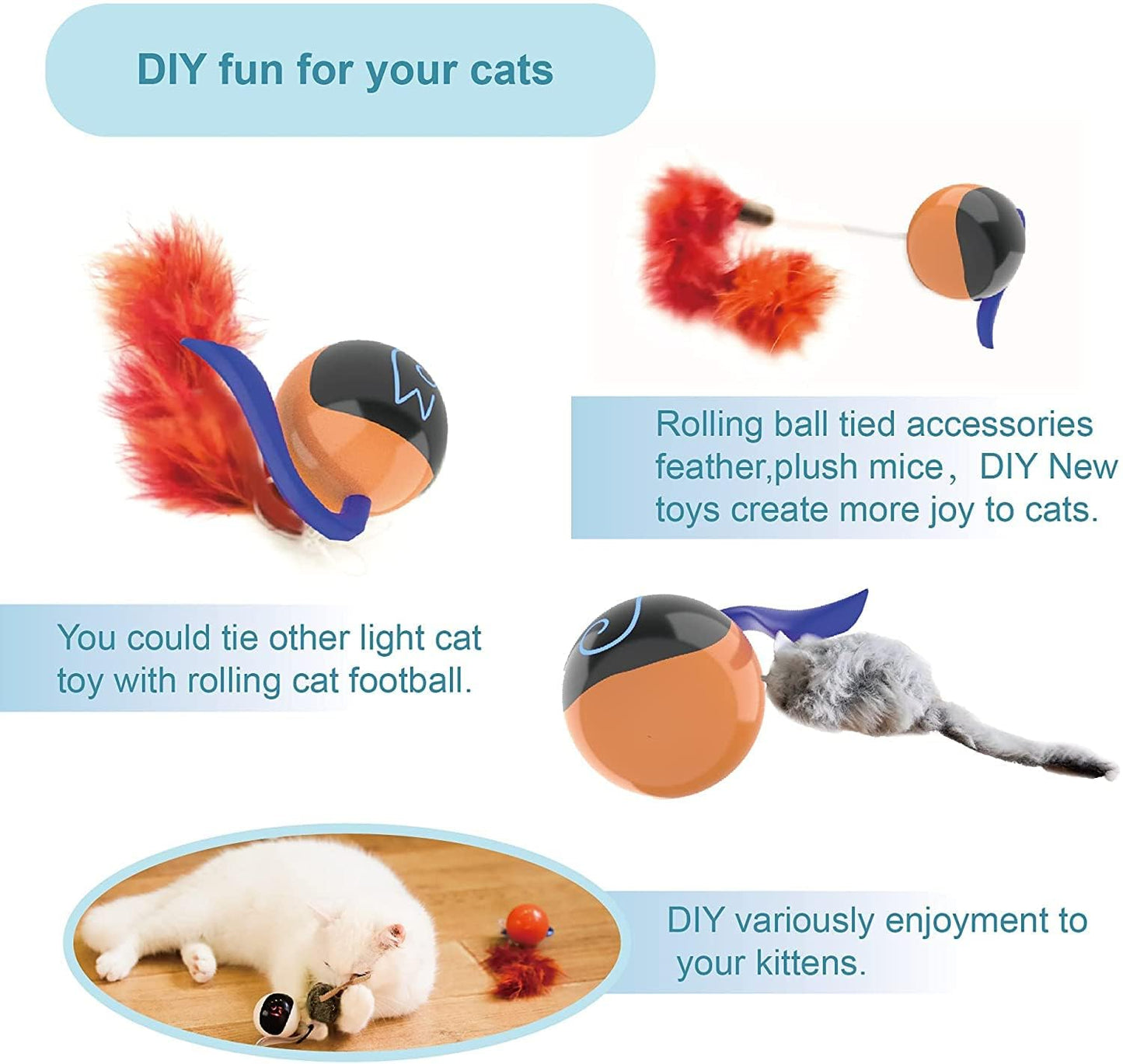 Interactive Cat Toy Set