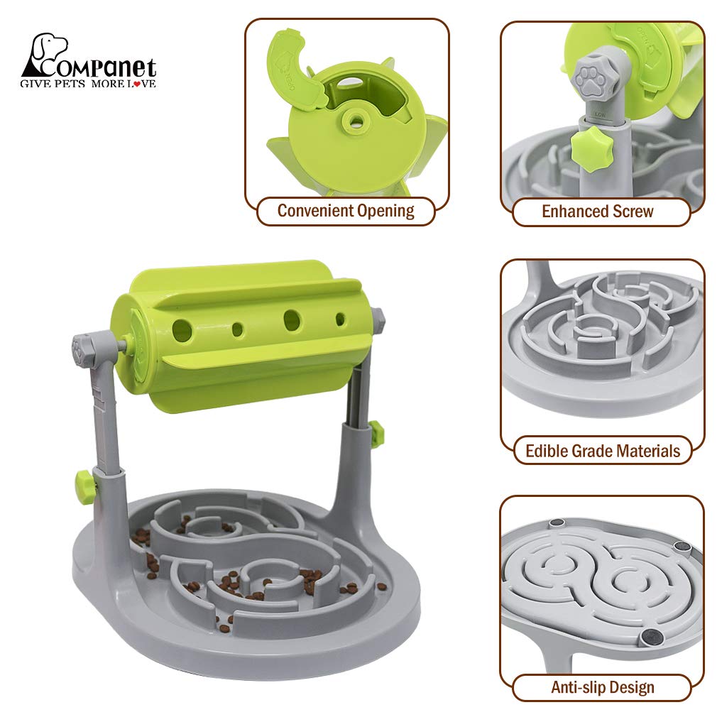 Interactive Slow Feeder Toy for Dogs & Cats