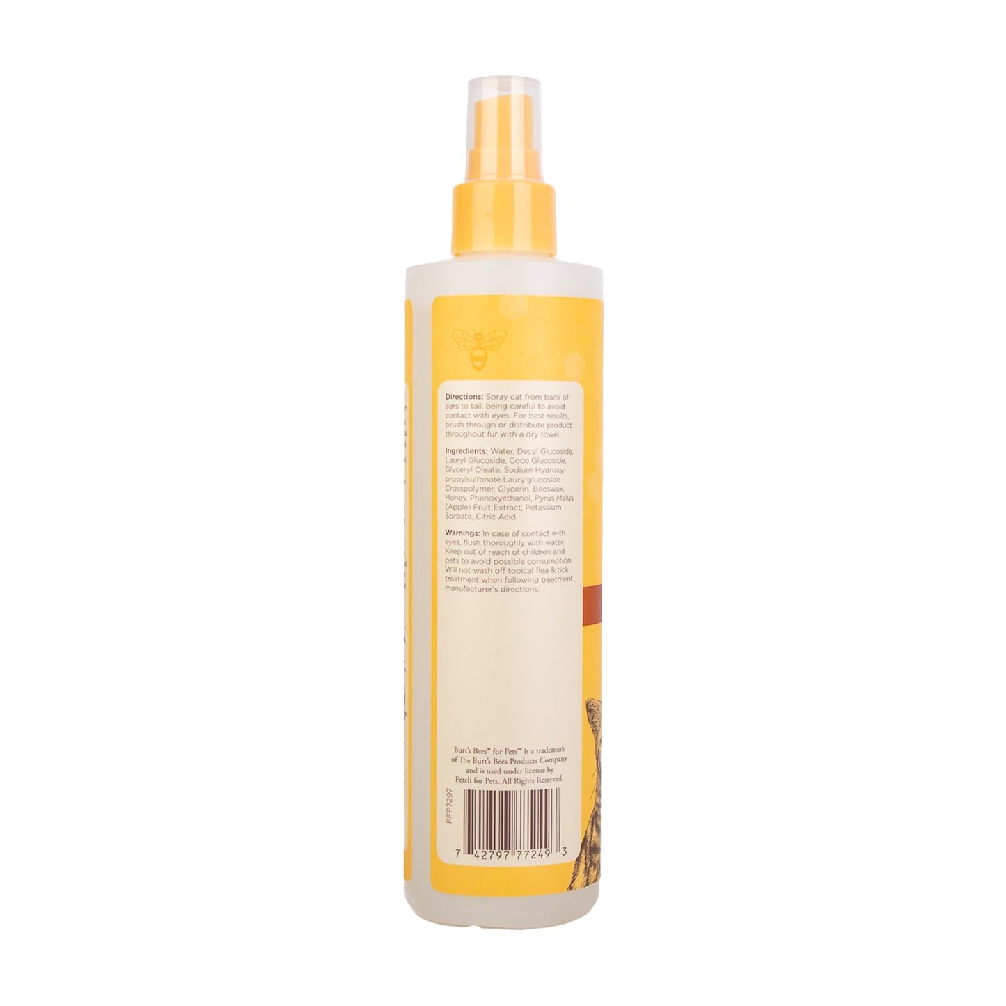 Natural Waterless Cat Shampoo - 10 Fl Oz