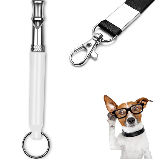 White Silent Dog Whistle