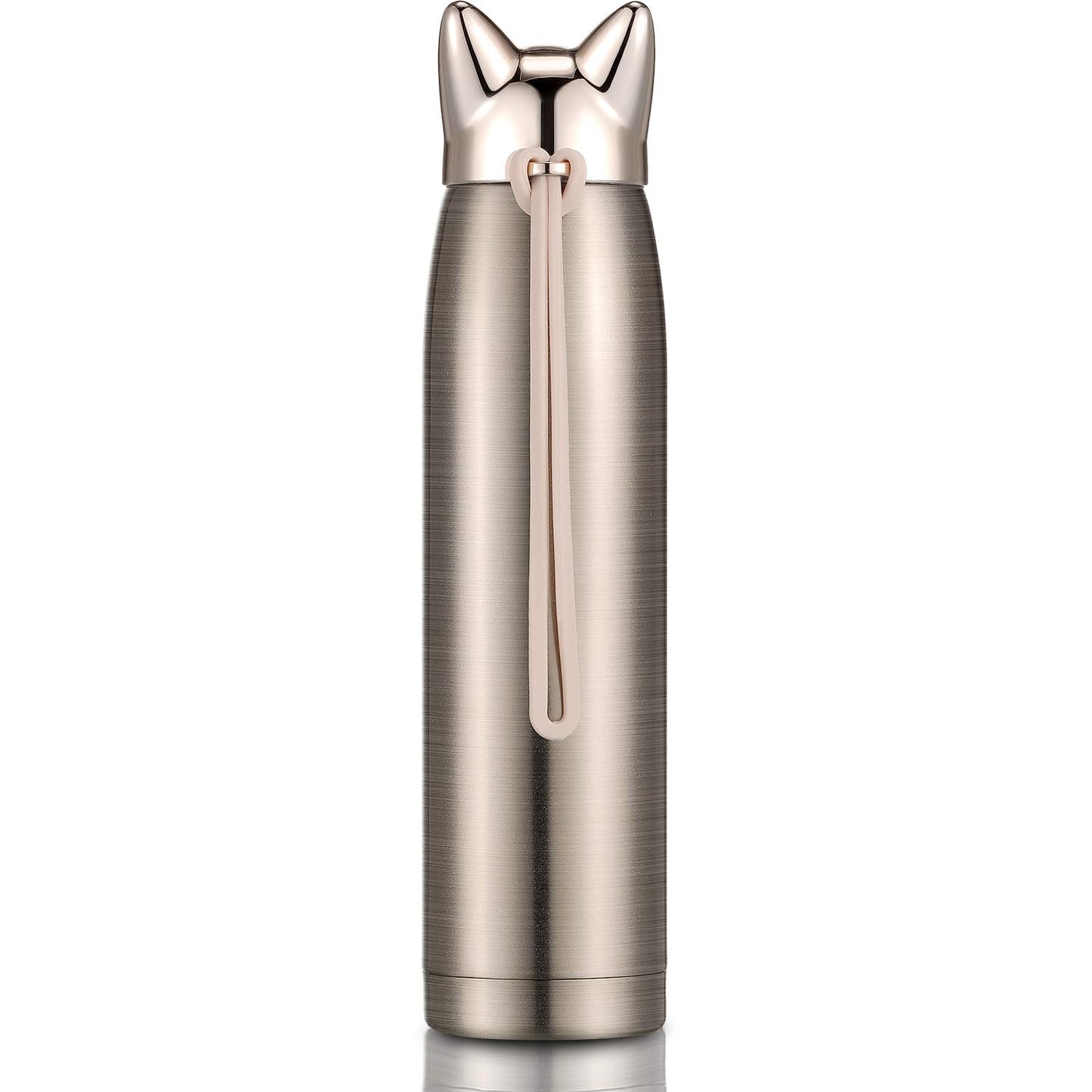 Cute Cat Water Bottle - Insulated Travel Mug