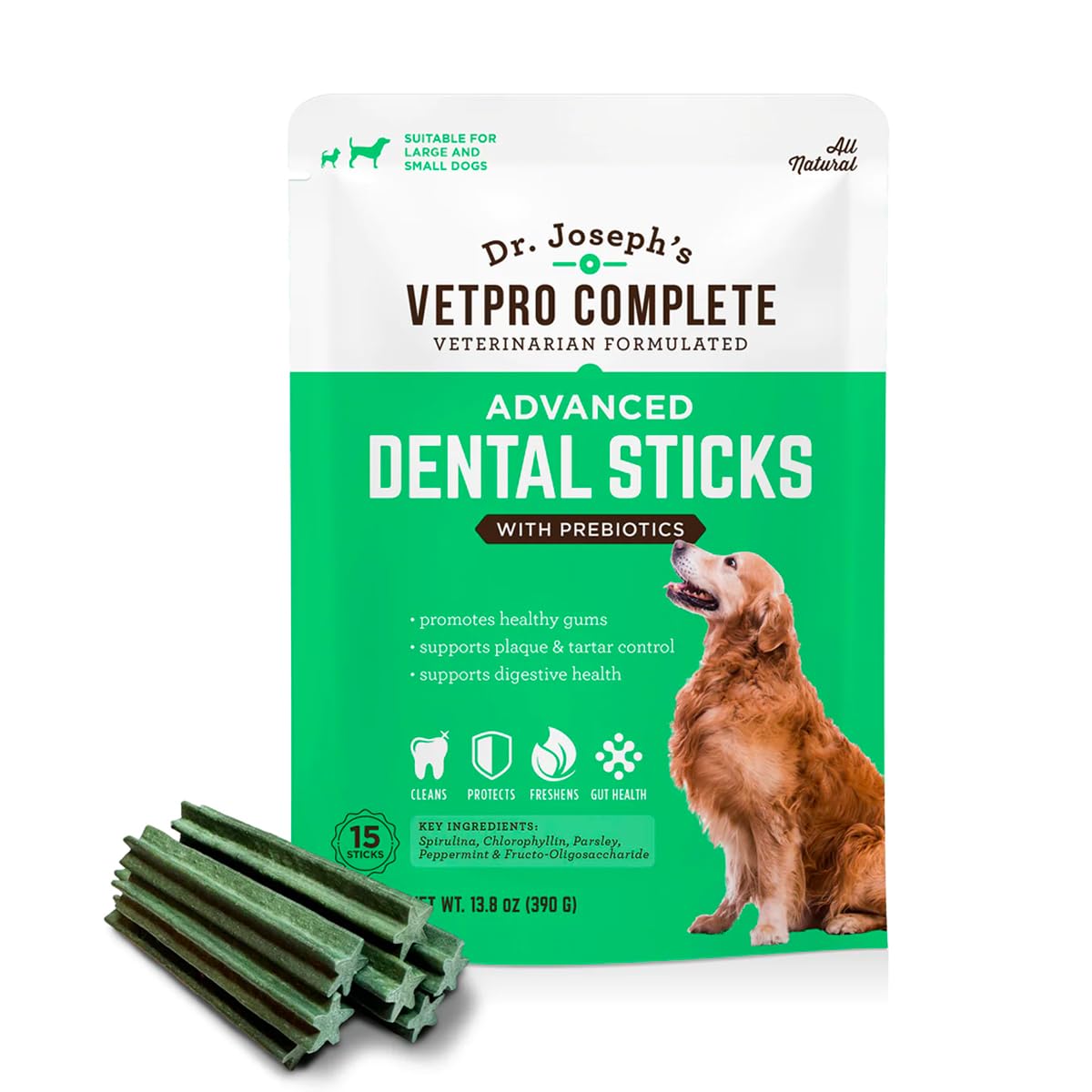 Complete Advanced Dental Sticks with Prebiotics