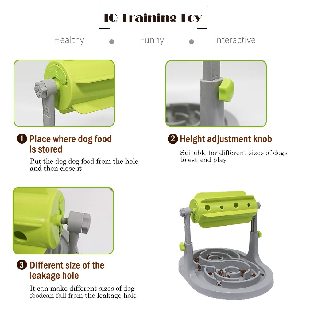 Interactive Slow Feeder Toy for Dogs & Cats