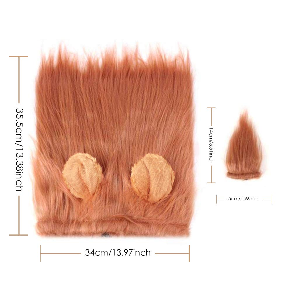 Lion Mane Dog Costume - Halloween & Christmas