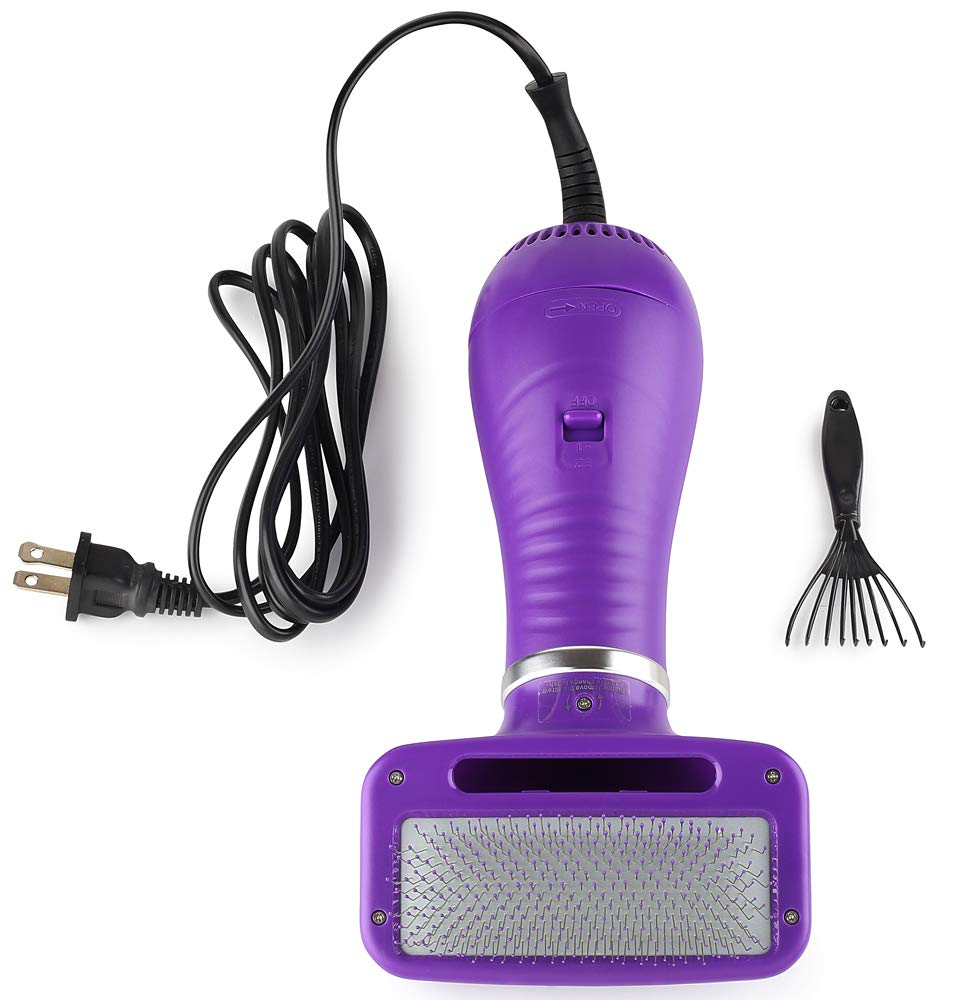 Pet Hair Brush and Hair Dryer Combo