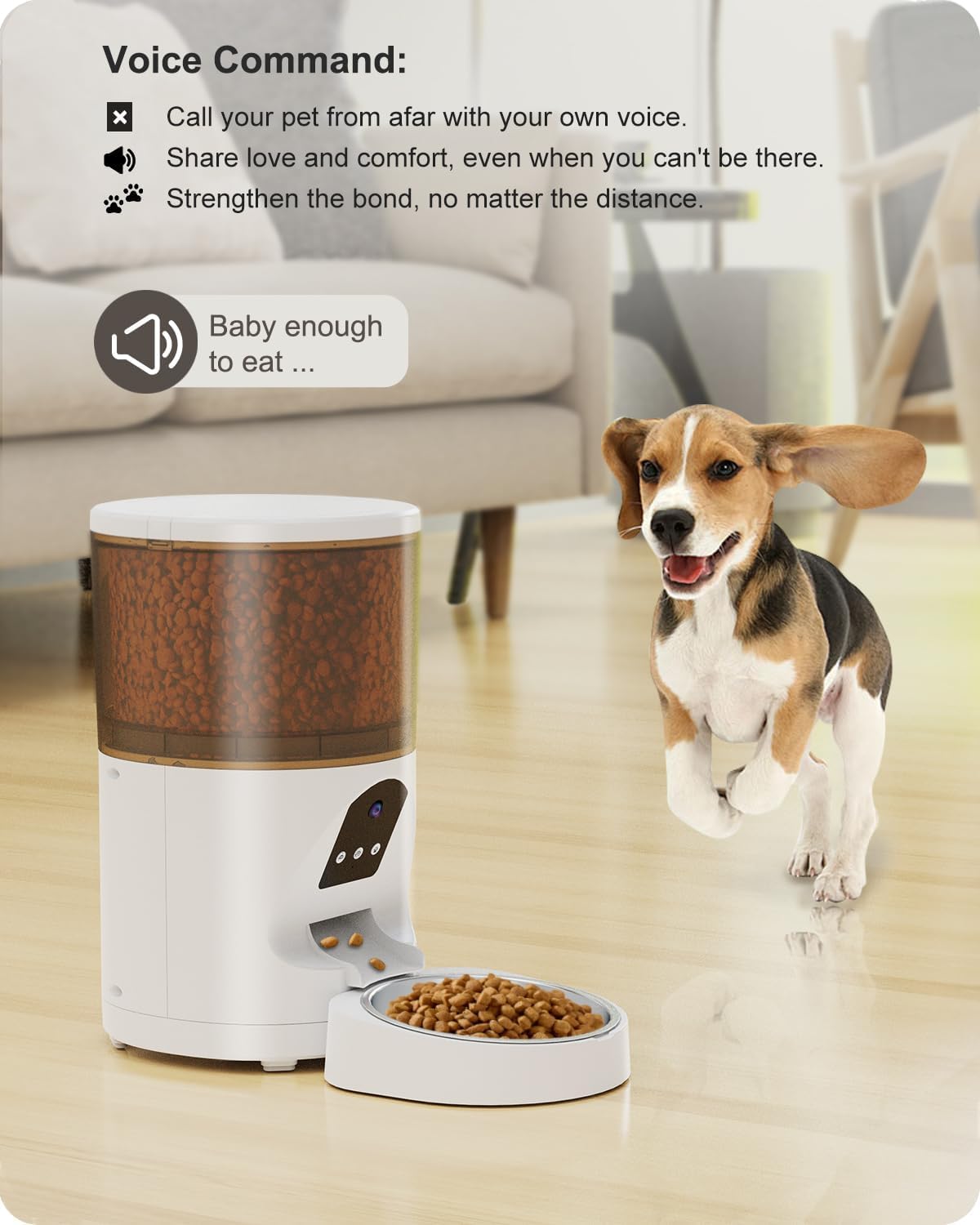 Smart Automatic Cat and Smal Dog Feeder with WiFi Control