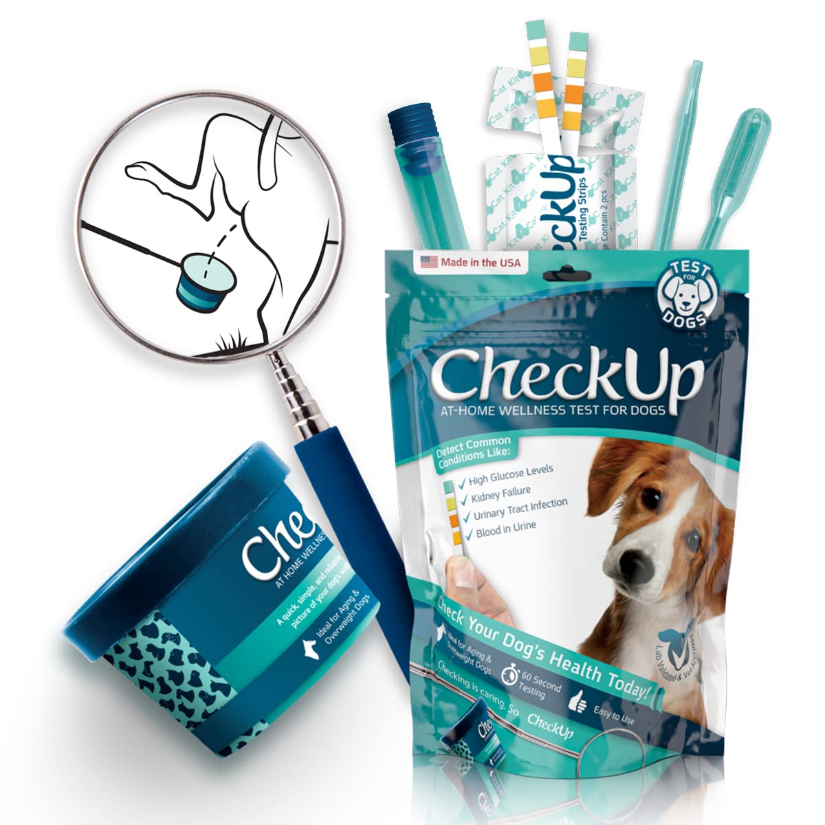 Dog Wellness Test Kit - Home Urine Collection