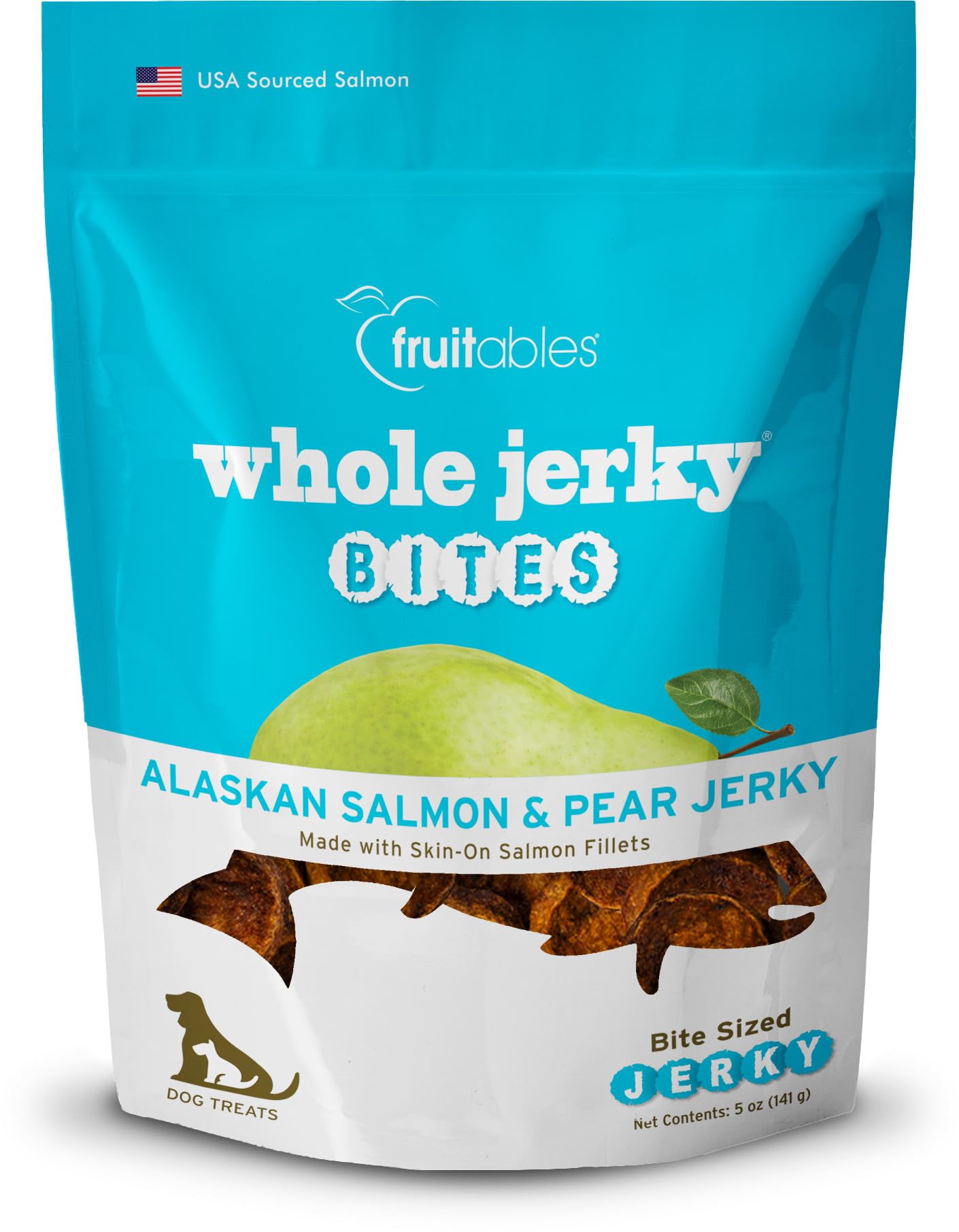 Fruitables Wild Alaskan Salmon Jerky Dog Treats