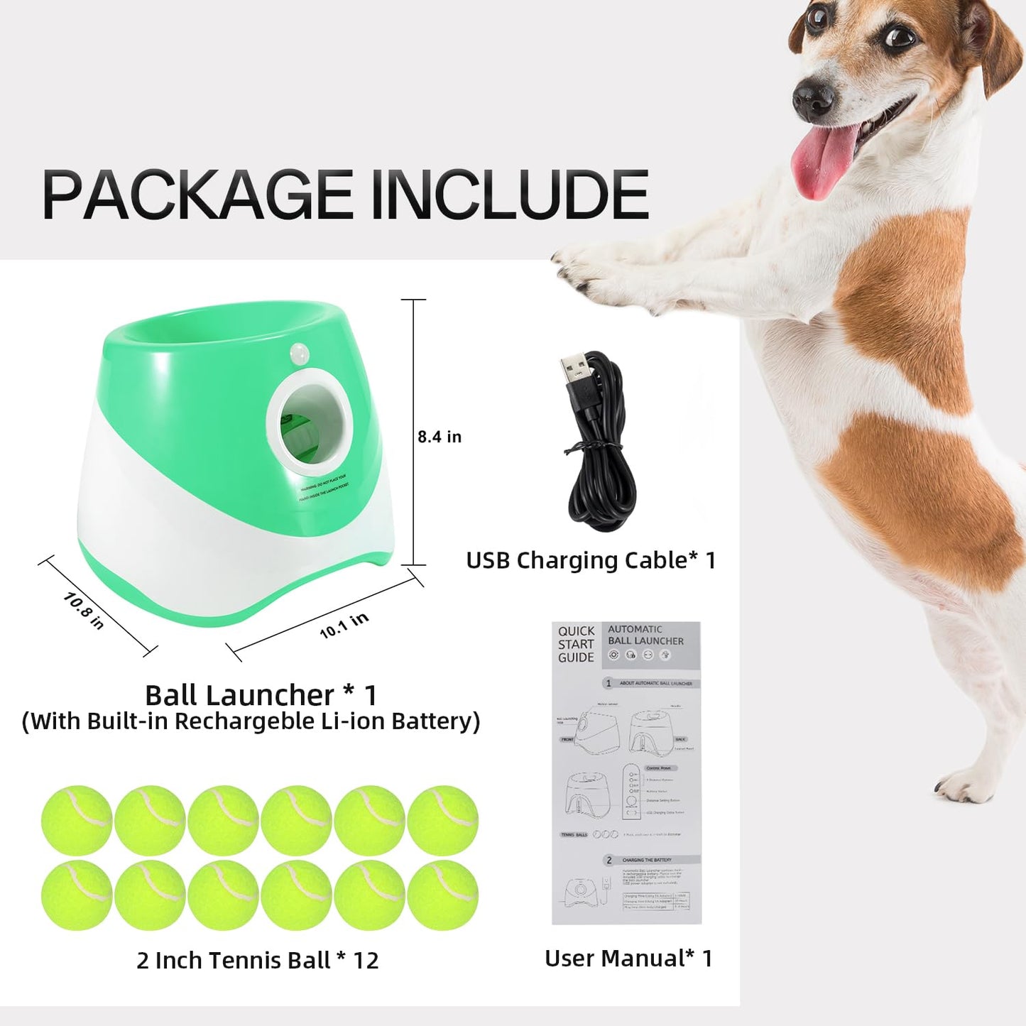 Dog ball launcher