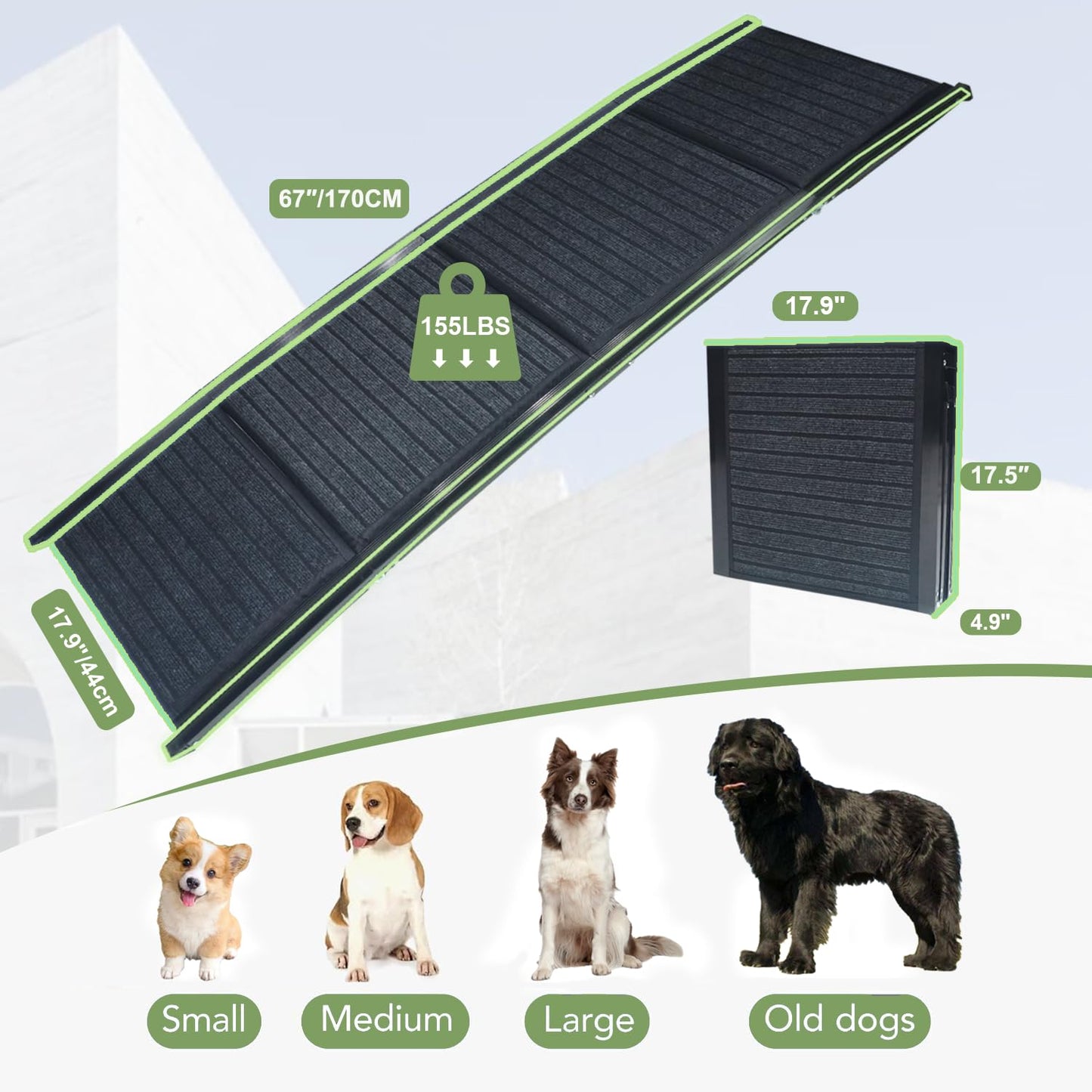 Dog Step - 66.9" Portable Ramp