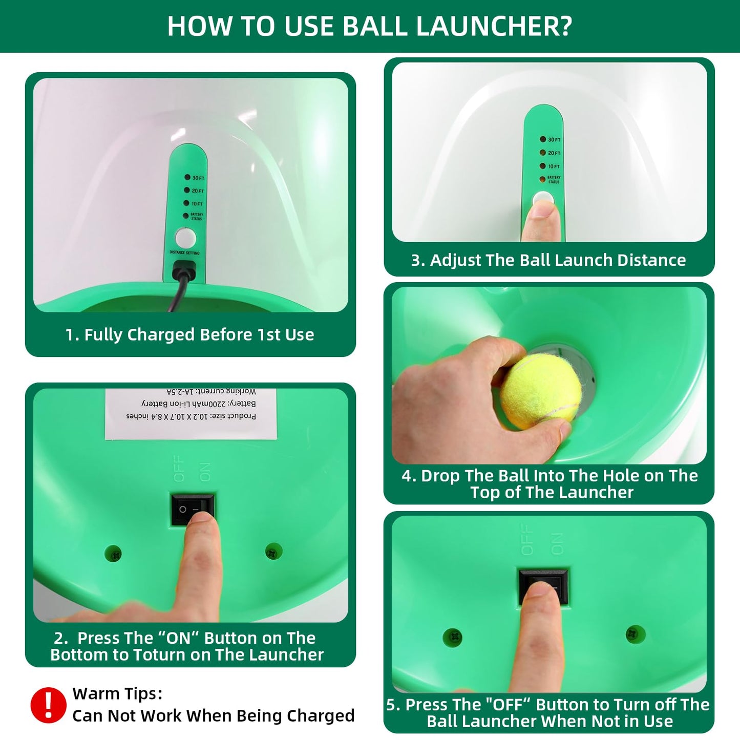 Dog ball launcher