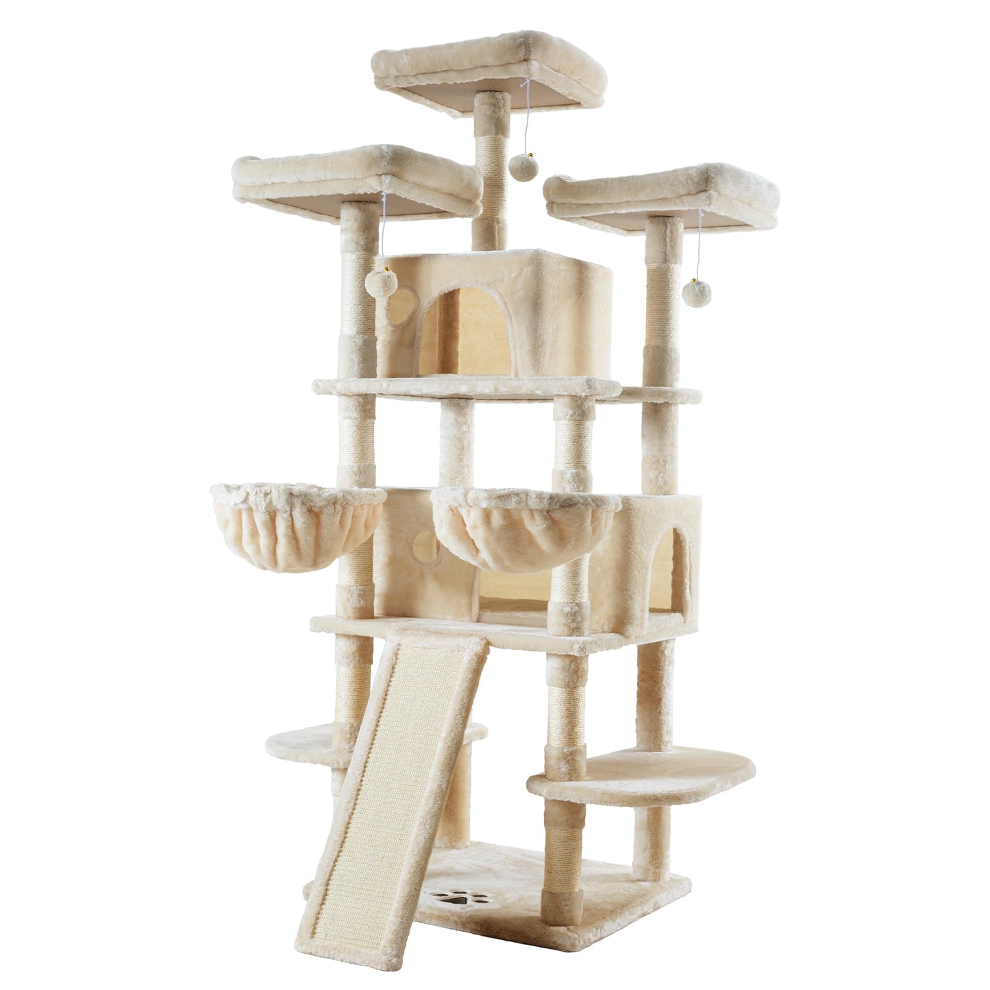 Multi-Level Sisal Cat Tower