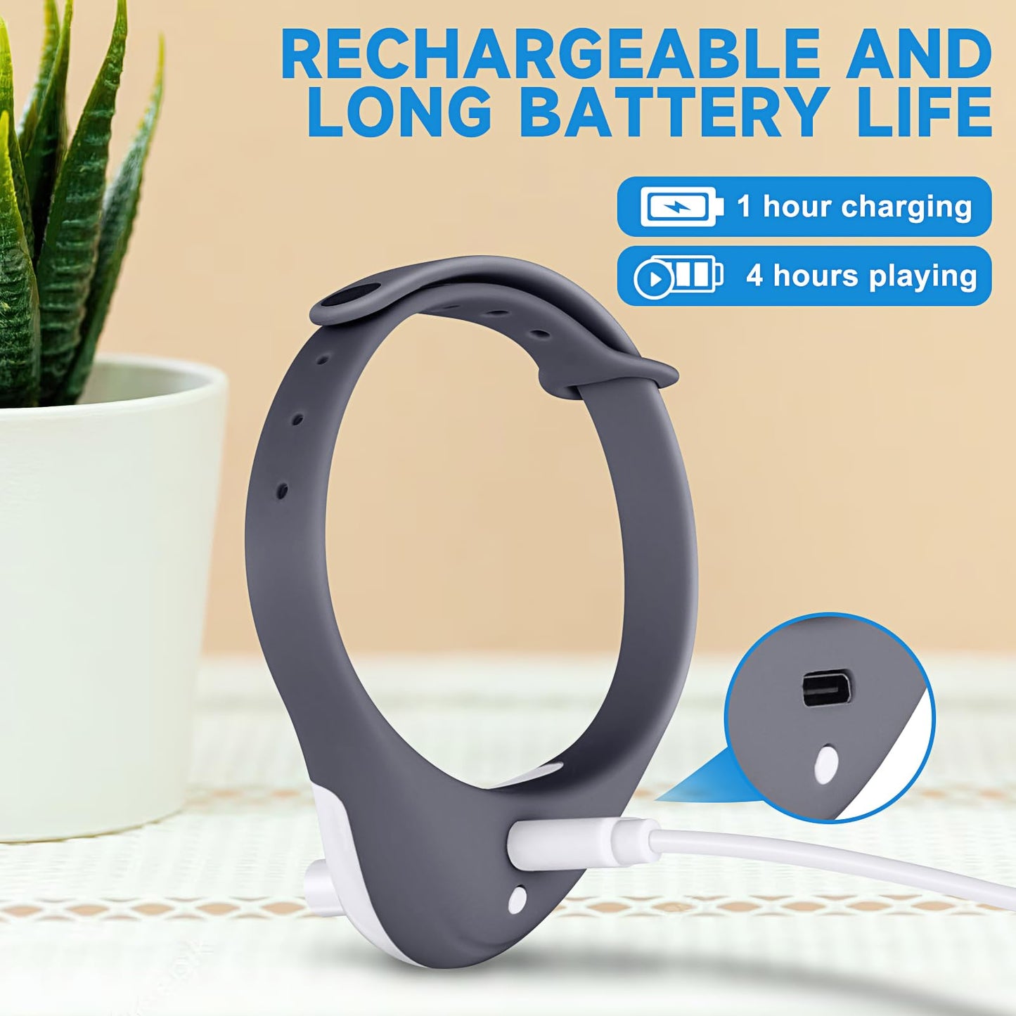 Wearable Automatic Cat Toy with LED Lights