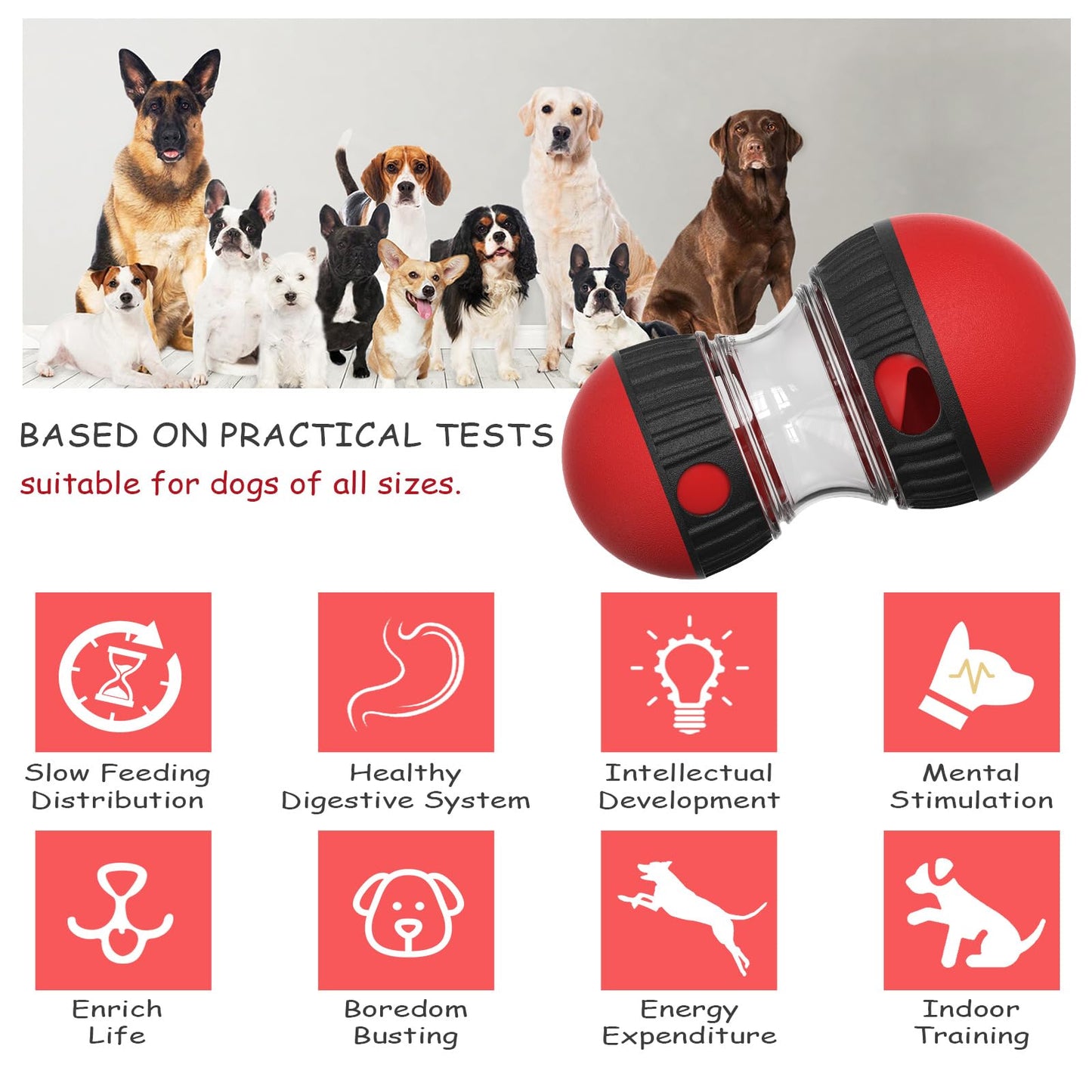 Treat Dispensing Puzzle Toy for Pets