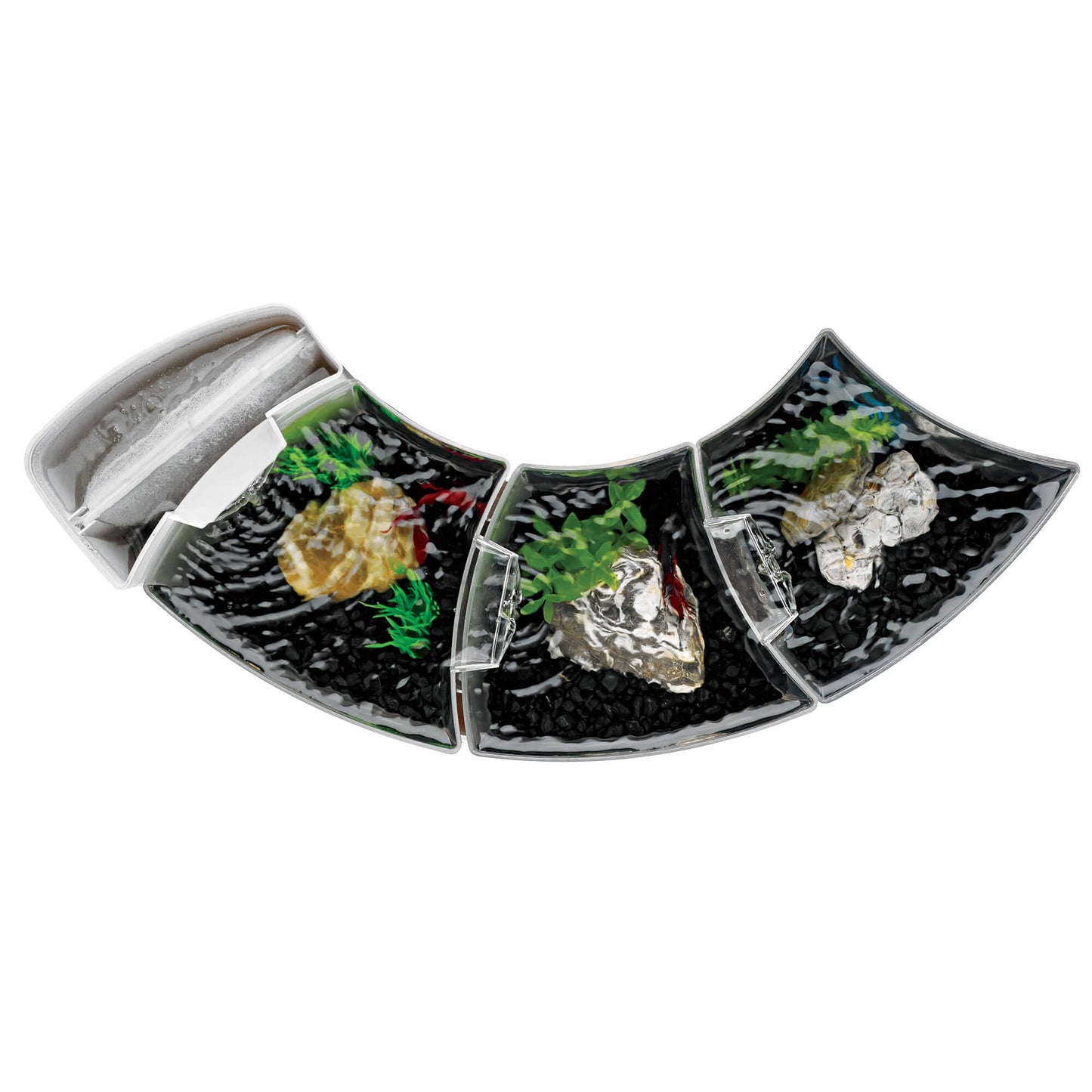 Betta Falls Aquarium Kit - White