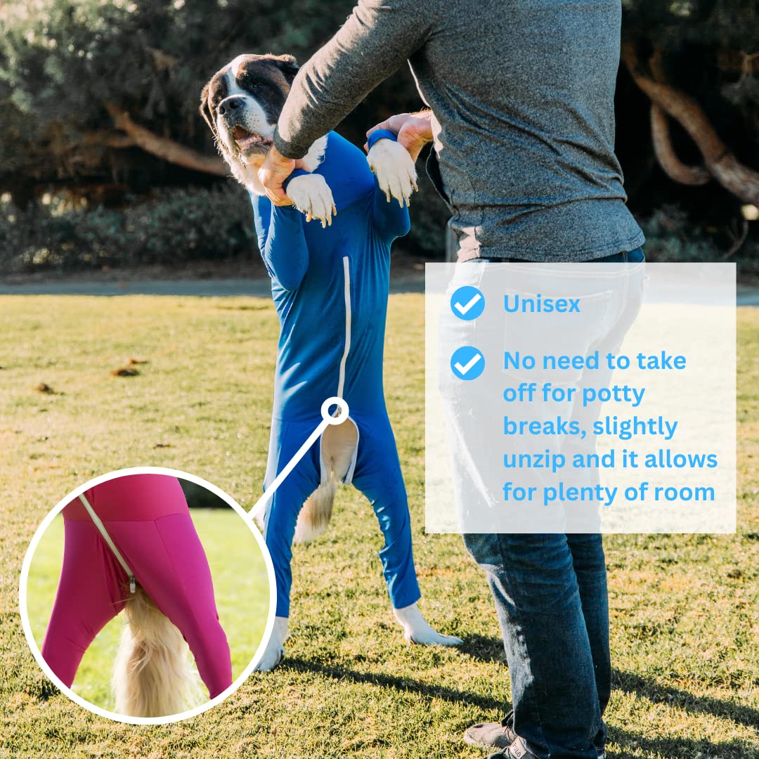 Dog Onesie for Shedding & Recovery - Seen on Shark Tank
