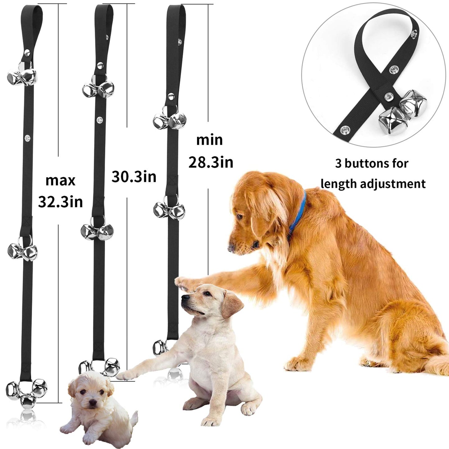 Puppy Bells for Potty Training - 2 Pack