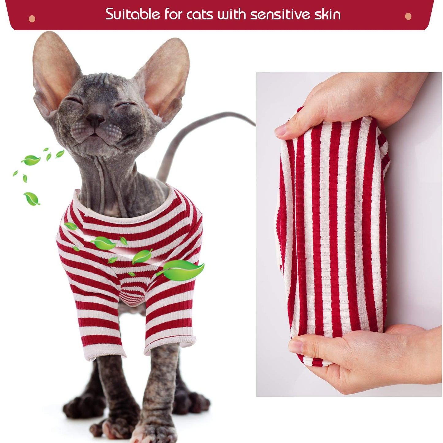 Hairless Cat Shirt - Soft & Skin-Friendly
