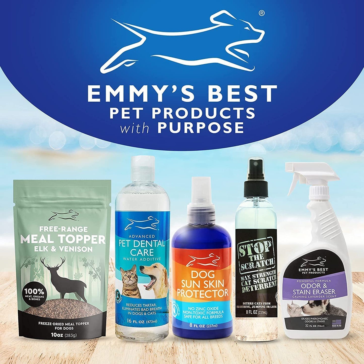 Dog Sunscreen Spray - Safe for All Breeds, 8 oz