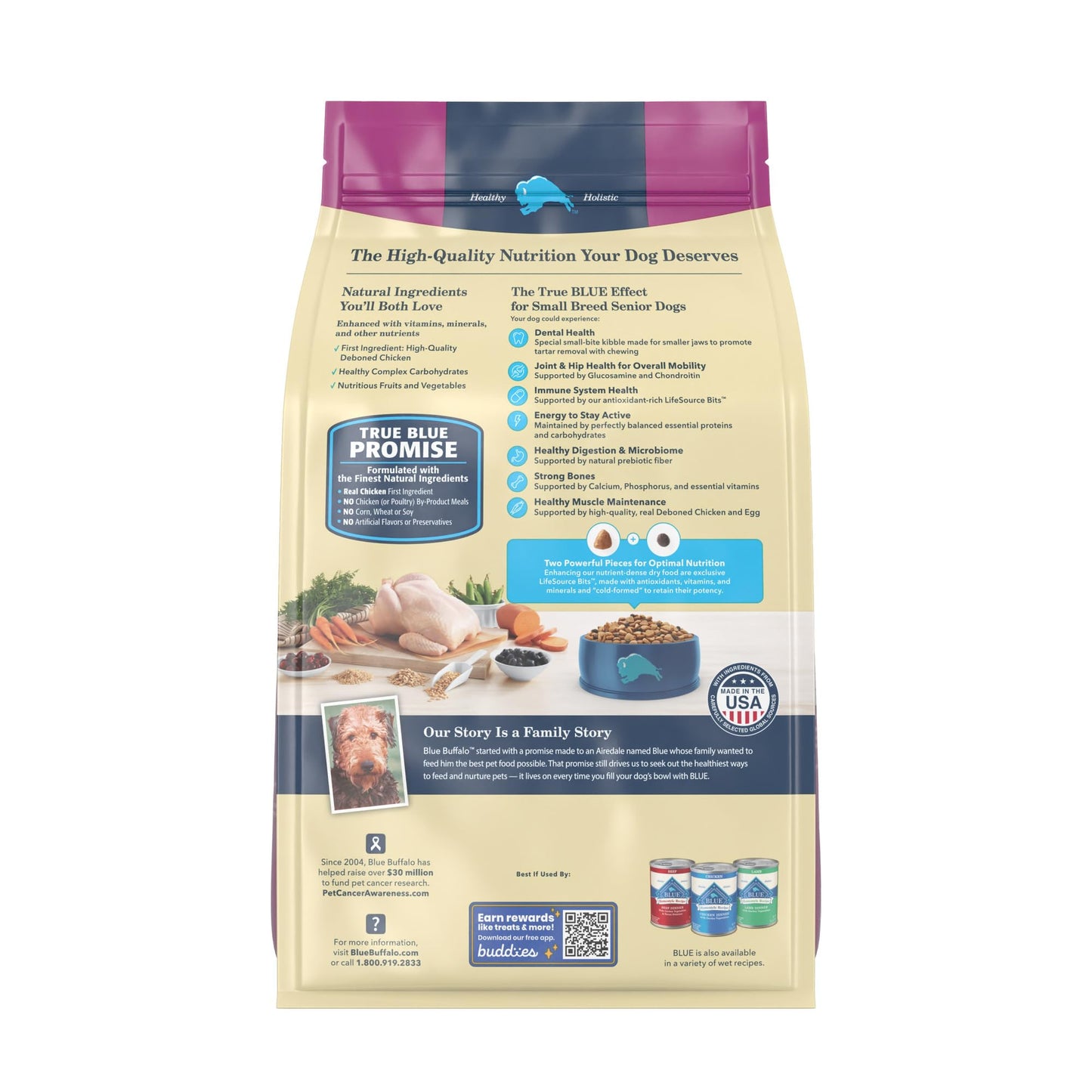Life Protection Formula Natural Senior Small Breed Dry Dog Food