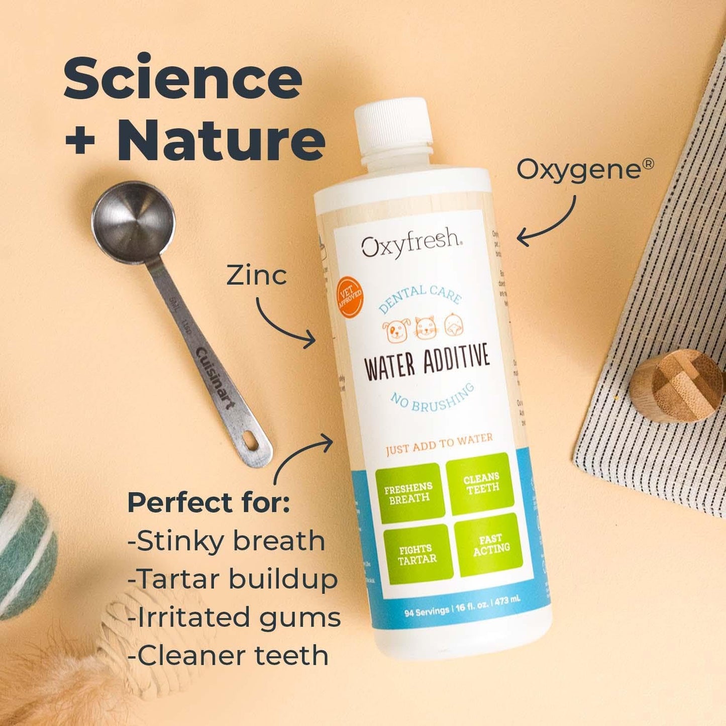 Premium Pet Dental Care Solution - Water Additive