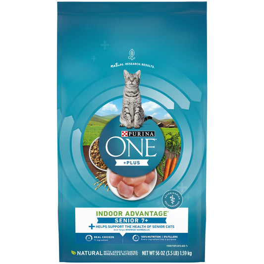 High Protein, Natural Senior Dry Cat Food
