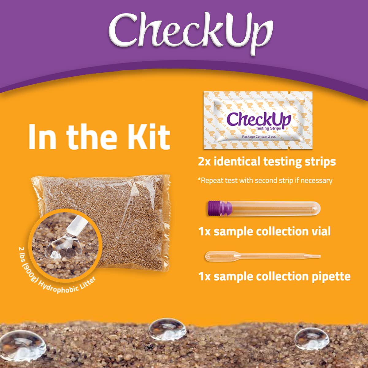 Cat Wellness Test Kit - Home Urine Collection