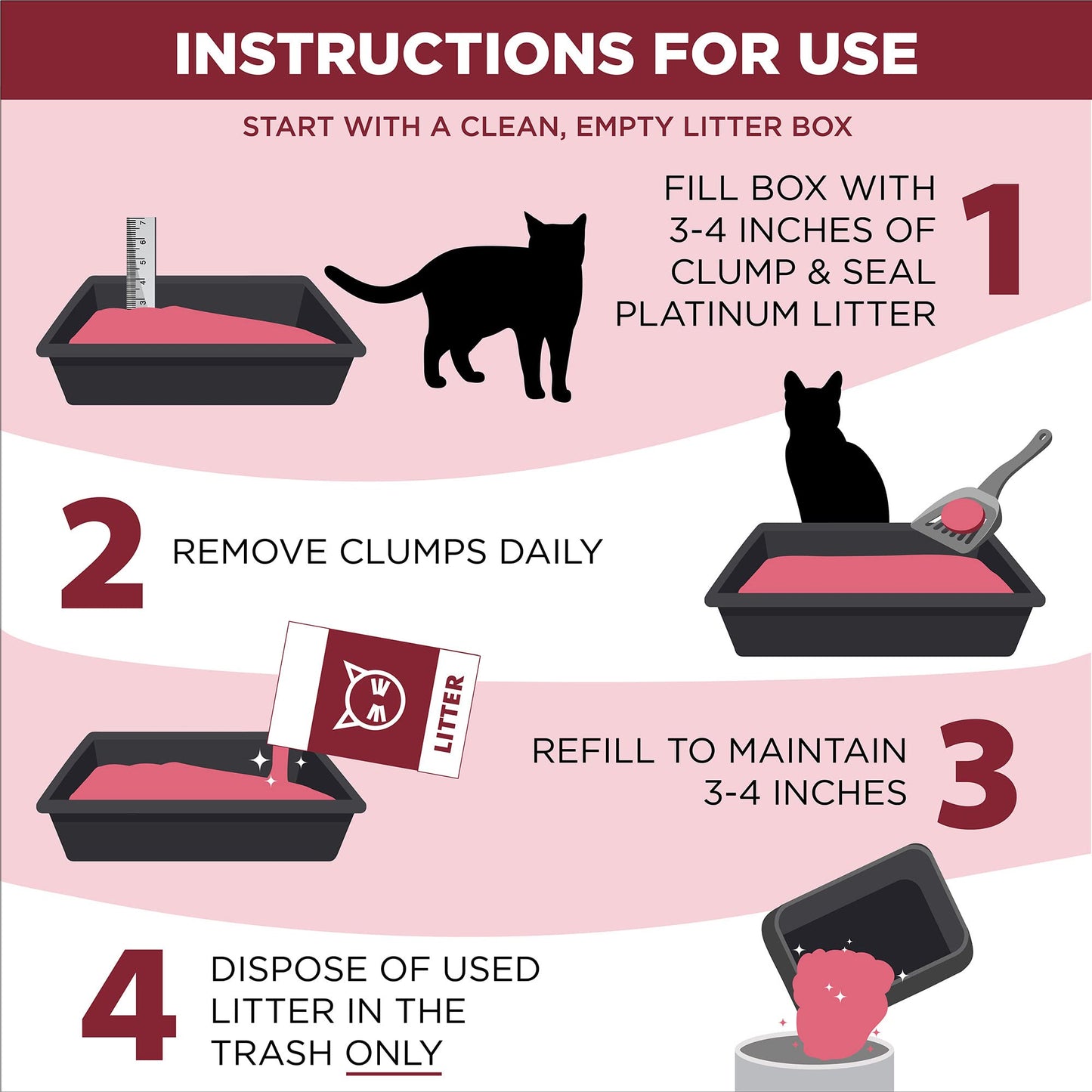 Clump & Seal Multi-Cat Litter - 18lb