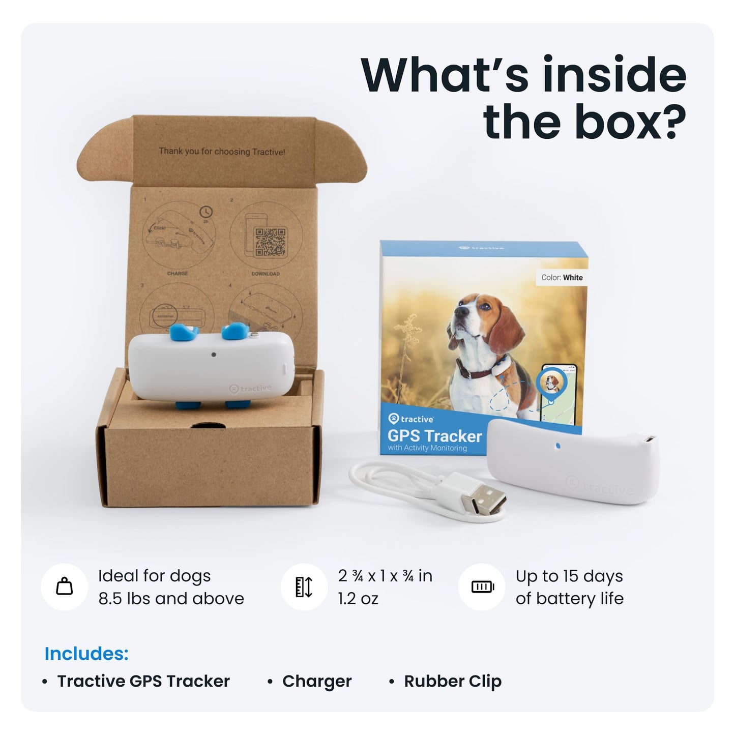 Dog GPS Pet Tracker - Midnight Blue