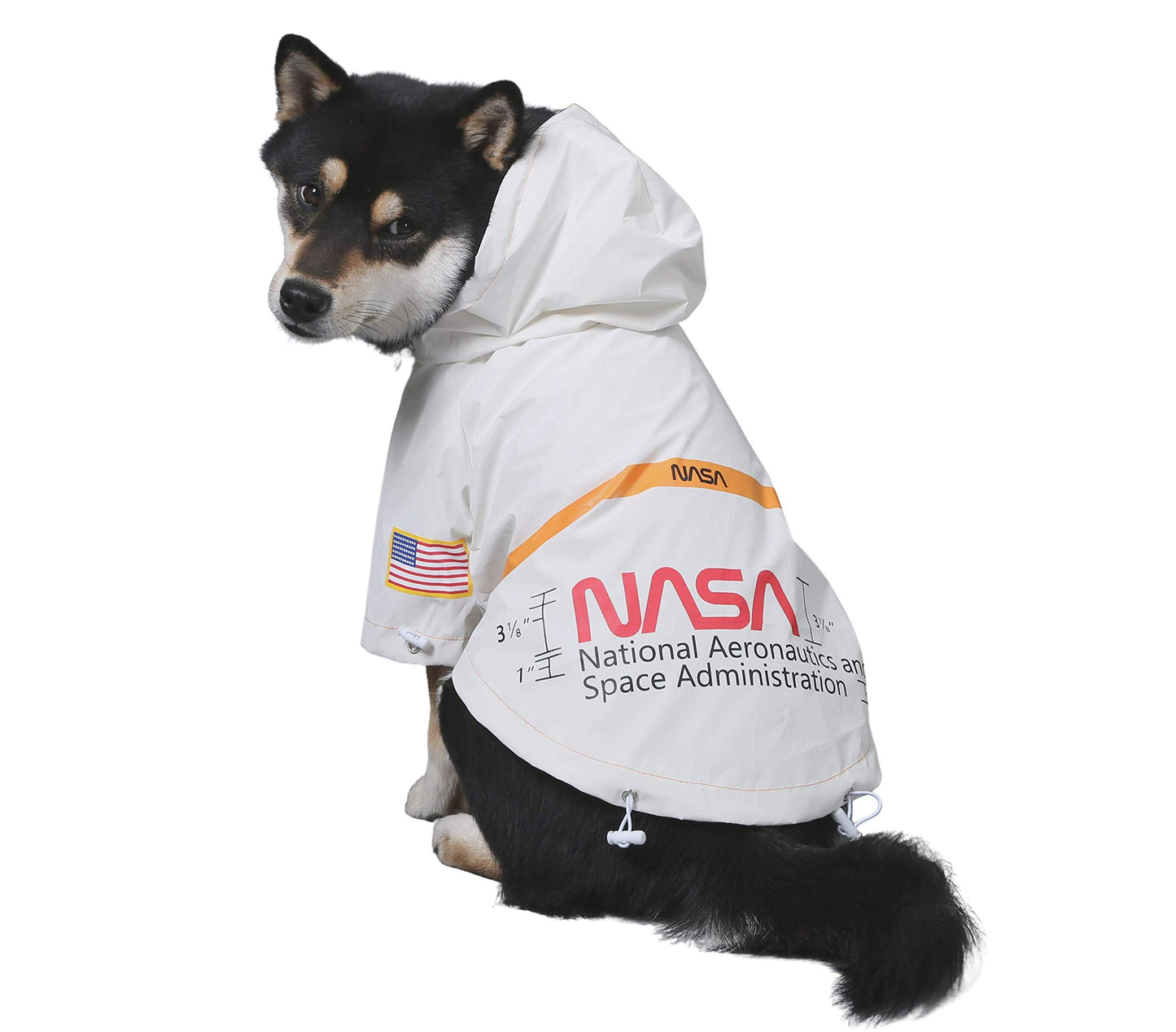 NASA Dog Raincoat - Reflective Waterproof
