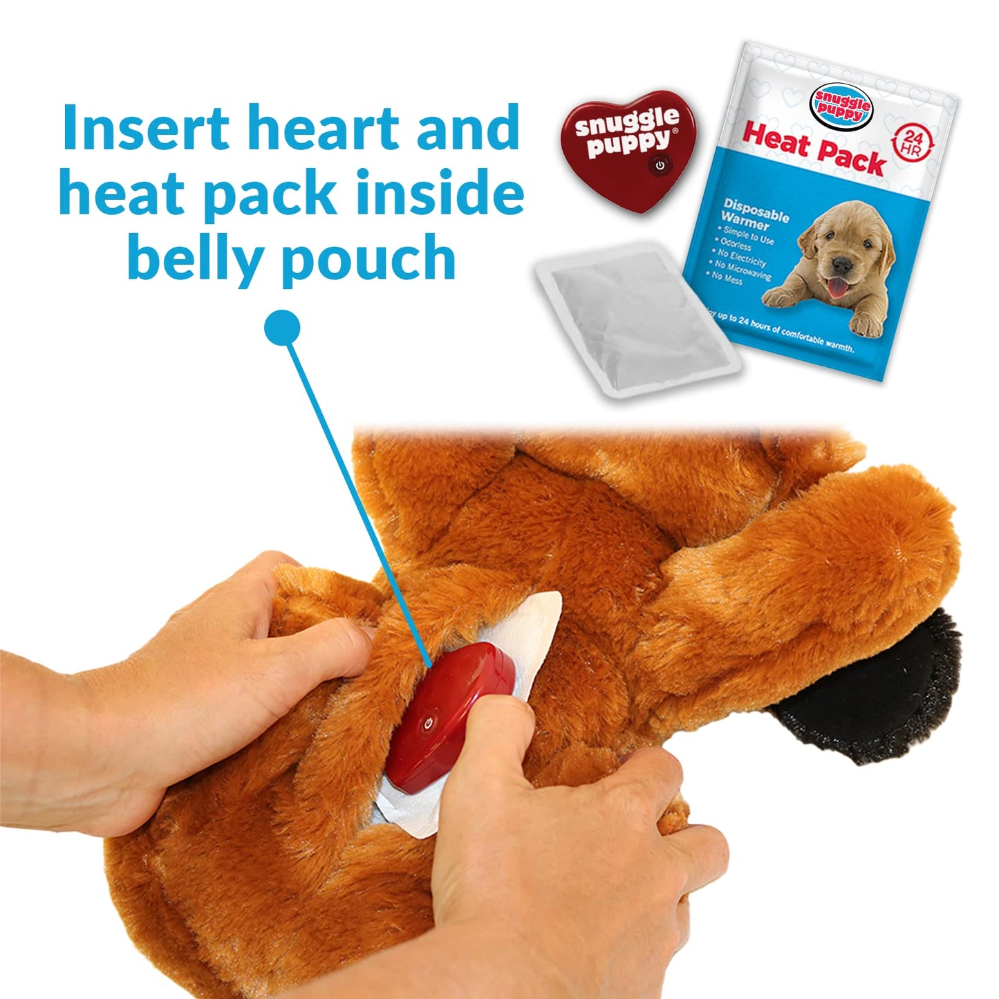 Snuggle Puppy Heartbeat Stuffed Toy
