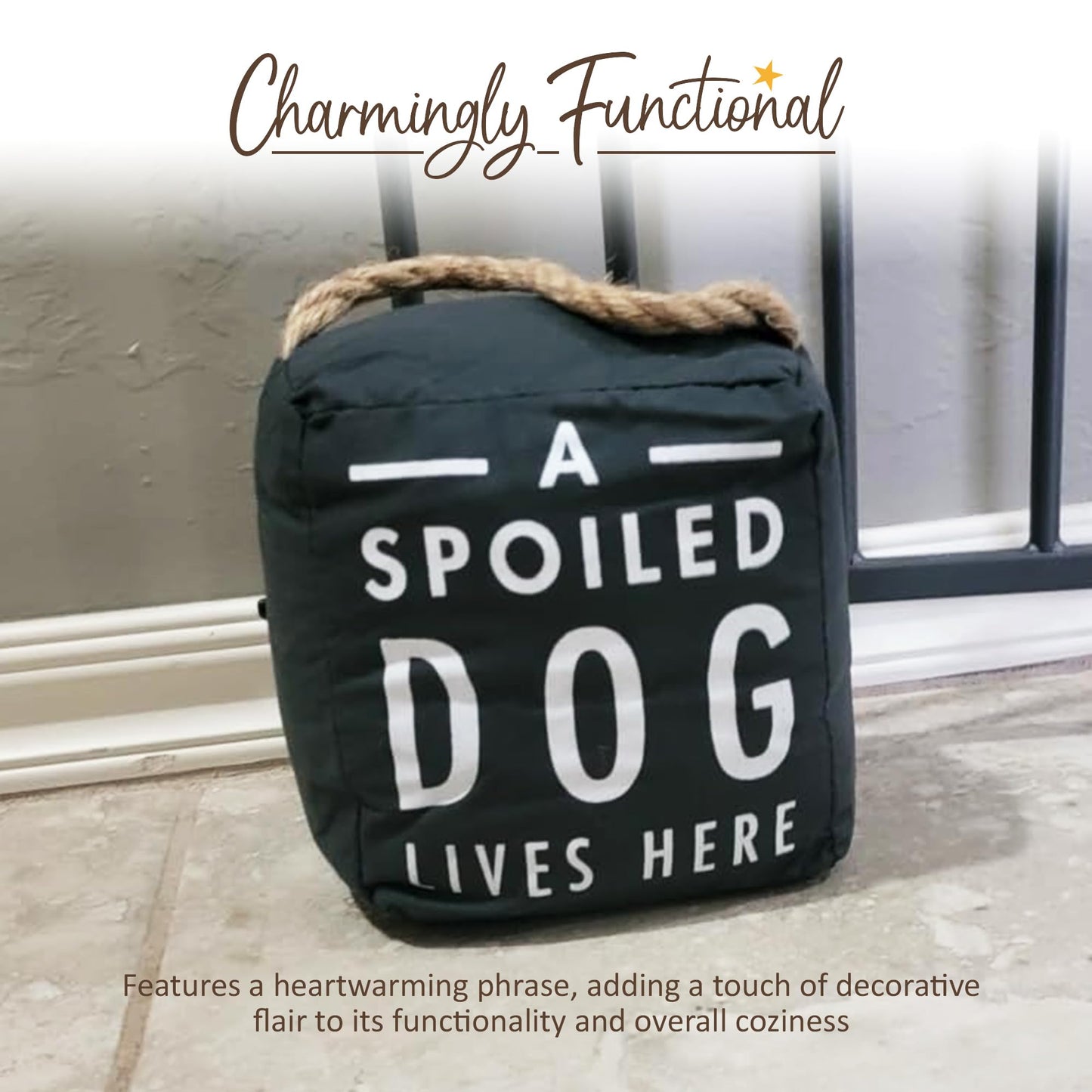 Decorative Weighted Fabric Doorstop