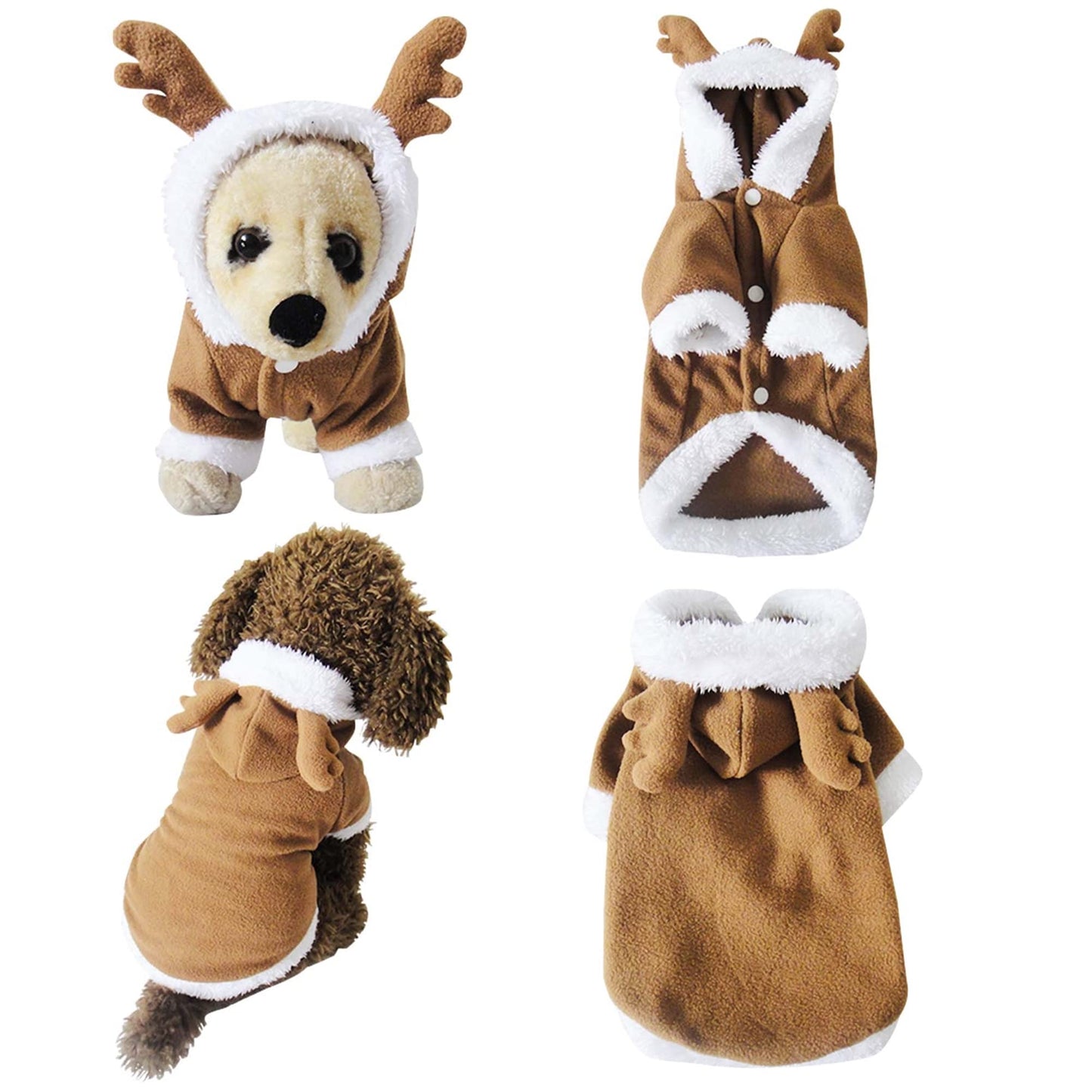 Christmas Reindeer Costume for Pets